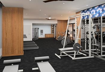 State of the art fitness center